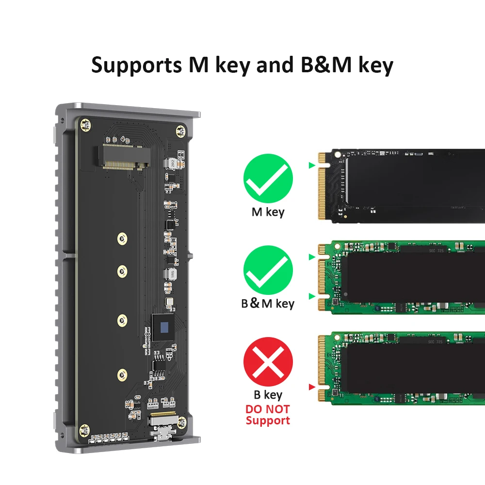 Boîtier SSD USB4 M.2 NVMe 40Gb - Usb4 40Gbps External Ssd 8Tb avis et prix